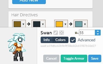 is there a working starbound character editor
